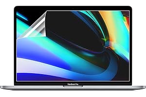 ANTOGOO V 2-Pack Anti Glare Screen Protector Compatible with MacBook Pro 16 Inch 2019 Released with Touch ID & Touch Bar (A2141) - Anti-Glare/Anti Fingerprint Matte Laptop Screen Protector Guard