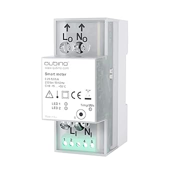 Qubino ZMNHTD1 Smart Meter Z Wave Modul fr Smart Home Rail DIN