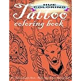 Tattoo Coloring Book: Modern Tattoo Designs, Skulls, Hearts