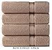 COTTON CRAFT Ultra Soft Hand Towels - 6 Pack - 16x28-100% Cotton Face Towel Set - Absorbent Quick Dry Everyday Luxury Hotel Bathroom Kitchen Spa Gym Shower Pool Camp Travel Picnic - 580 GSM - Linen