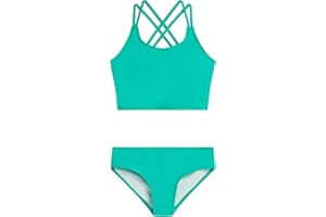 Kanu Surf Girls Waverly UPF 50 Beach Sport Criss-Cross Tankini