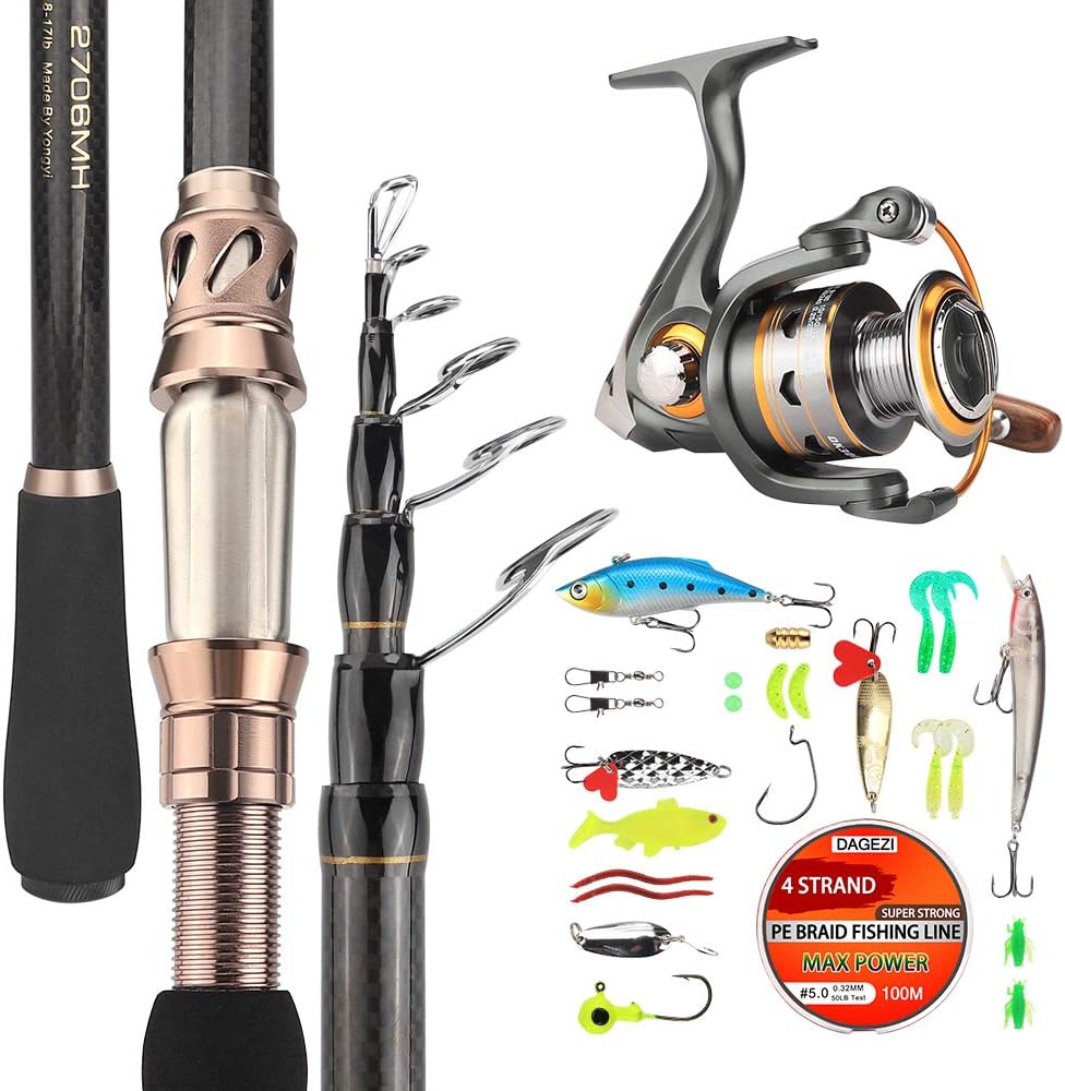 shimano telescopic rod and reel combo