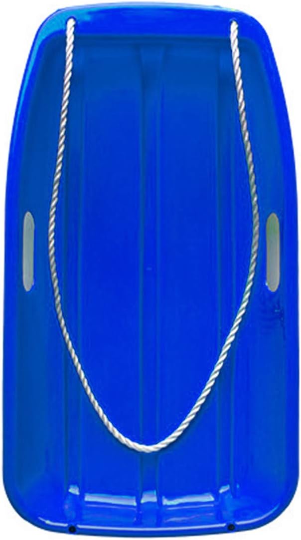 N&F Snow Sled DoubleLayer Plastic Sled for Snow Winter