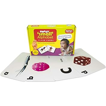 Small Alphabets Krazy Early Learning Educational Flash Card For Children (3 month to 6 years)