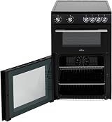 Willow WT60CCB 68L Freestanding Electric Cooker Twin Cavity Ceramic Hob view 5