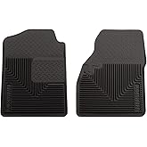 Husky Liners - Heavy Duty Front Floor Mats | 2002-2006 Chevrolet Suburban/GMC Sierra 1500/2500/Tahoe/Cadillac Escalade, 1999-2007 Chevrolet Silverado, and More, Black | 51031