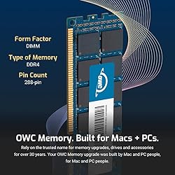 OWC 128GB (8x16GB) DDR4 2666MHz PC4-21300 CL19 2RX8
