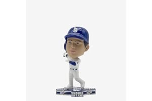 NATIONAL BOBBLEHEAD HALL OF FAME AND MUSEUM Shohei Ohtani Los Angeles Dodgers 2024 National NL MVP Mini Bighead Bobblehead