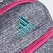 adidas Unisex Foundation Backpack, Onix Jersey/Dark Blue/Shock Pink/Hi - Res Aqua Green, ONE SIZE