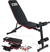 OZE SPORTS Adjustable Weight Bench 7 Position Incline Decline Foldable Home Gym view 6