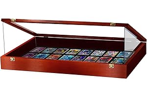 PENNZONI Trade Show Display Portable Case, Clear Acrylic Box for Pastry Display, Display Case for Exhibits w/Acrylic Side Guards | Cherry