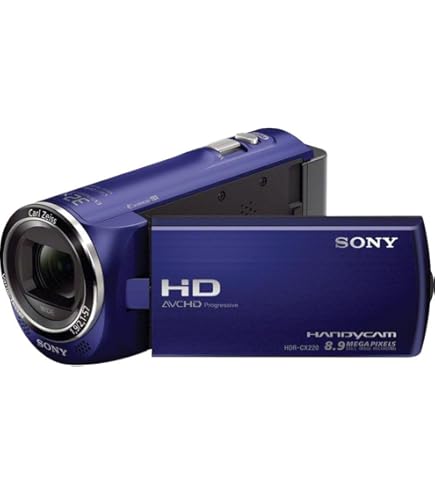 ビデオカメラ SONY Handycam 32GB AVCHD Amazon.com : Sony HDR-CX220 Full HD Camcorder SteadyShot