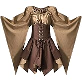 Women's Renaissance Marie Antoinette Ball Gown Victorian Medieval Floral Print Halloween Party Costume