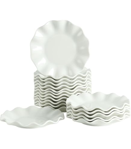 Pratos Cerâmica Conjunto Platos Rectangulares Carla Lapis (19x12cm