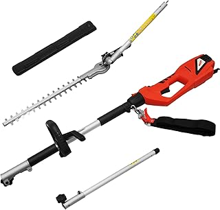 HECHT Elektro Stab-Heckenschere 695 Strauch-Schere, 900 W, 41cm Schnittlänge, inkl. Stangen-Verlängerung 50 cm