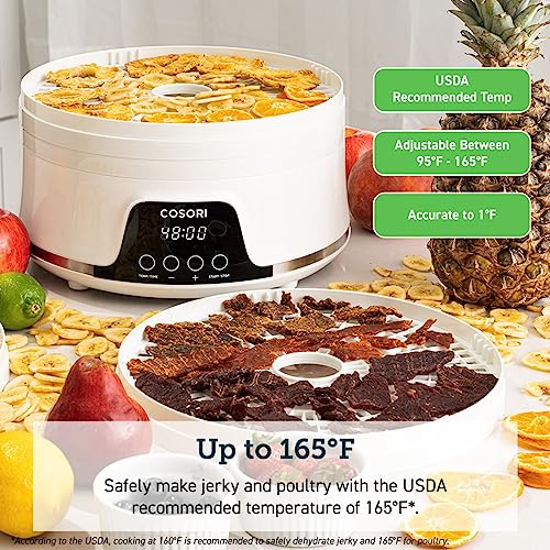 COSORI Food Dehydrator Machine for Jerky, 5 BPAFree Trays Dryer with
