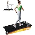 AKLUER Walking Pad with Incline, Under Desk Treadmill for Home, 2.5HP Portable Treadmills with Remote Control, 4 in 1 Incline Treadmill with LED Display