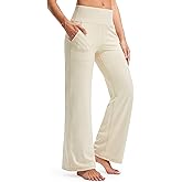 Libin Yoga Pants Women Wide Leg Pants 29"/31" High Waist Comfy Stretch Casual Loose Track Sweatpants Women with Pockets