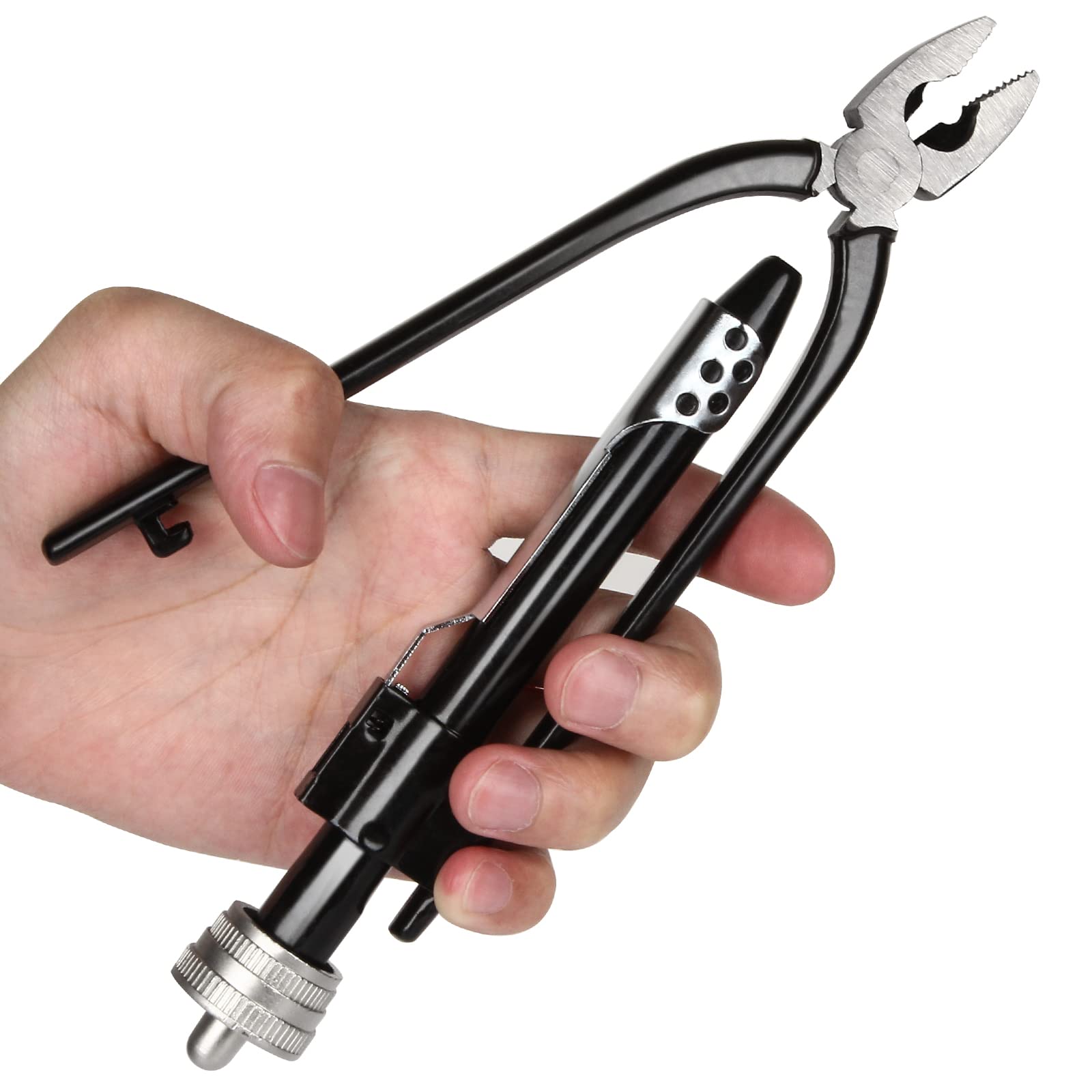 Photo 1 of STARVAST 6-Inch Safety Wire Pliers - Aviation Wire Twisting Tool, Black
