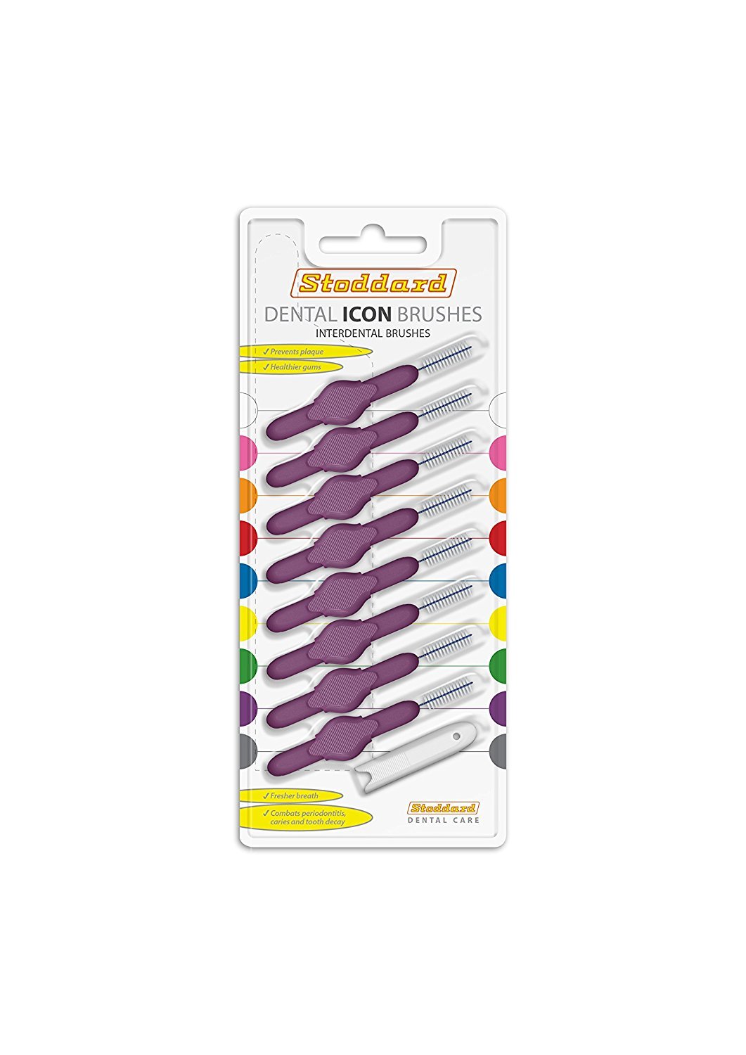 Stoddard Icon Interdental Brush 1.1mm Purple 8 per Pack Amazon.co.uk Health & Personal Care