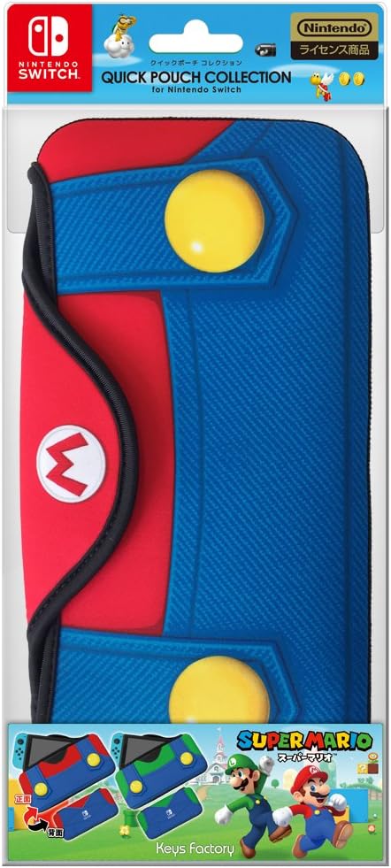 Amazon Quick Pouch Collection For Nintendo Switch スーパーマリオ Type A ゲーム