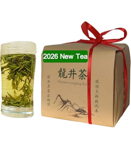 Amazon.com : 杭州西湖绿茶龙井茶Organic Dragonwell Green Tea Loose