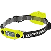Nightstick XPP-5462GX DICATA&reg; Intrinsically Safe Low-Profile Headlamp | Safety certified for industrial zones - Low-stature frame reduces neck strain - Runs on three standard AA batteries