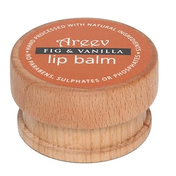 Areev Natural Fig & Vanilla Lip Balm(Free of Chemicals)