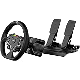 MOZA R3 Wheel and Pedals Bundle for PC Version R3 Direct Drive Base, ES Lite Steering Wheel, SR-P Lite Pedals and Table Clamp