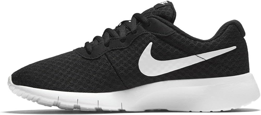  | Nike Tanjun Big Kids' Shoe, Black/White/White, 6 M US Little Kid | Running