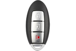 KEYALL 1 X Keyless Entry Remote Key Fob for Nissan for Murano for Pathfinder for Titan for Titan XD 2015-2018 S180144304 7812D-S180204 KR5S180144014-433 Mhz