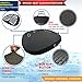 ERGO21 Liquicell Original Car and Office Seat Cushion for Tailbone Pain Relief, Pressure Sores and Back Pain Relief |Size Regular(18