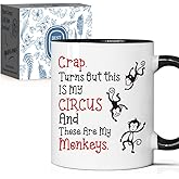Kaimaloke Turns Out This Is My Circus Mug Funny Gift for Women, Christmas Birthday Gifts for Mom, Mother, Coworkers, Work Besties, Best Friend, Men, Gifts for Mom from Daughter Son-20