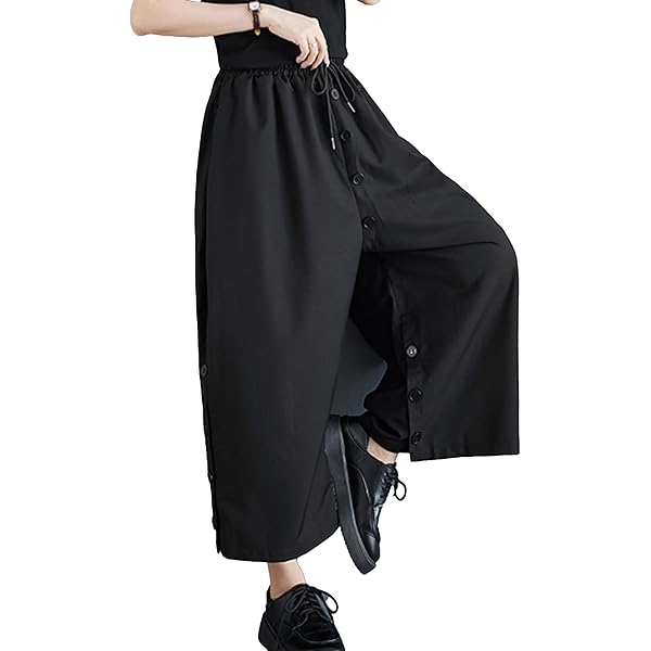 パンツ JULIUS CLEAVE HEM OVER CROTCH PANTS パンツ JULIUS