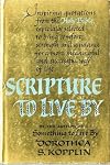 Scripture to live by
