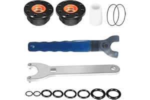 ZRD HC5345 Seal Kit for Seastar Hydraulic Steering Cylinder Seal Kit with Pin Wrench HS5157 Compatible with HC5340, HC5341, HC5342, HC5343, HC5344, HC5345,HC6750, HC6751