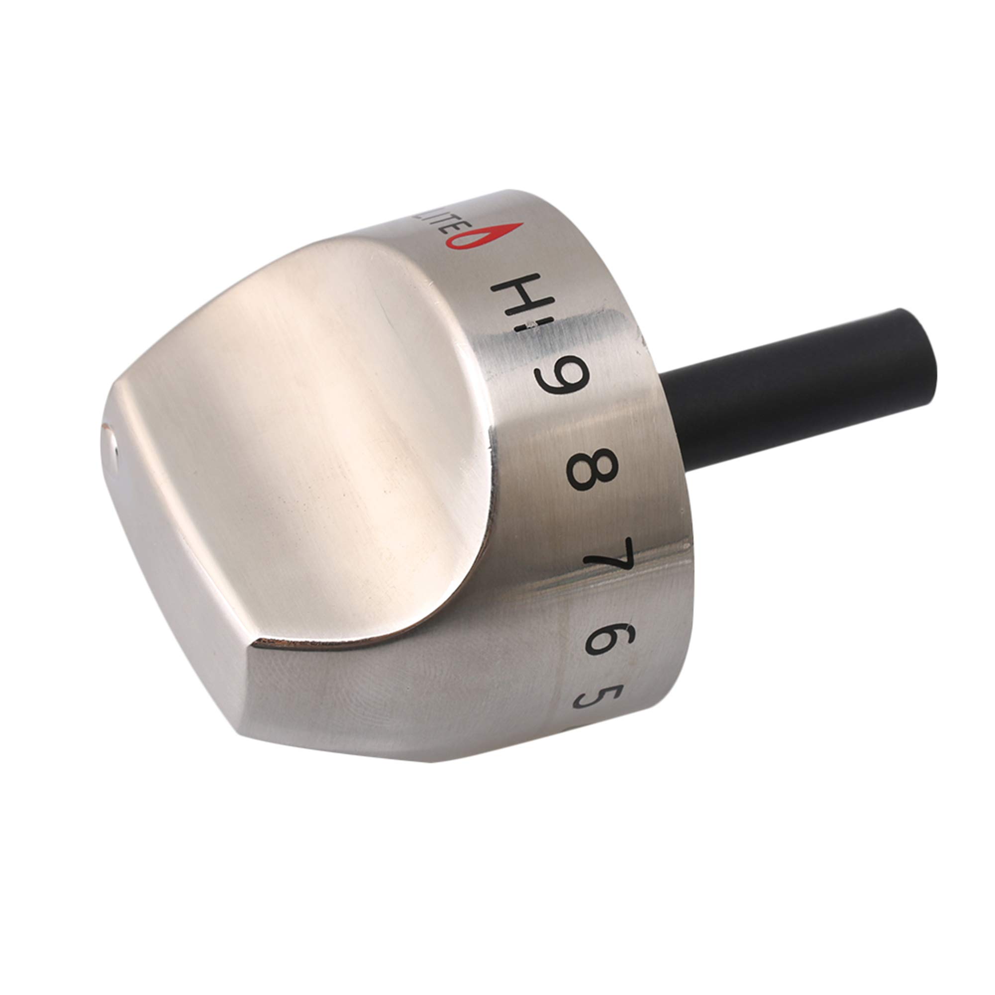 Photo 1 of Etfbuy D-Shape Hole Top Burner Control Knob Replacement for General Electric Replacement for WB03K10265
