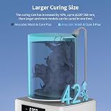 ANYCUBIC Wash and Cure 3 Plus Station with Gooseneck Lights 7.6L Basket view 3