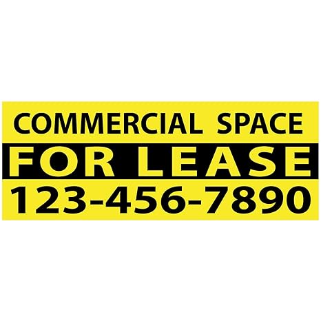 Amazon Com Banner Buzz Make It Visible Commercial Space For