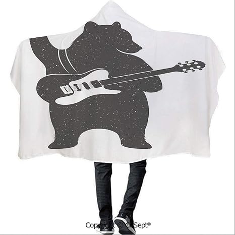 Amazon Amauncle ポリエステルフード付きブランケット スケッチ かわいい漫画デザイン 女の子用 メイクアップ服 イラスト イメージ装飾 ユニセックス 全年齢 フリーサイズ 59 05x78 74インチ ブラック ペールピンク ホワイト W59 05xl51 18 Inch