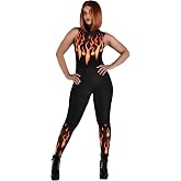 Devil Flames Catsuit