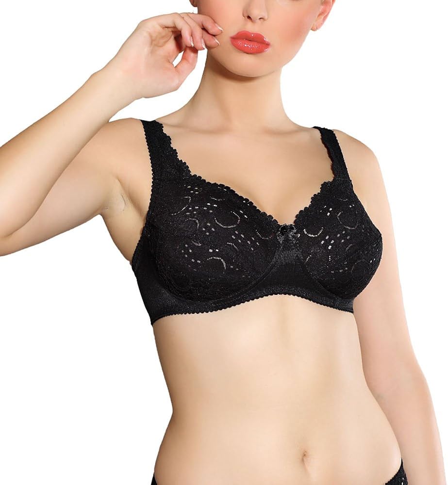 Jarpol 022 Wireless Non Padded Bra Smooth lace Adjustable Straps