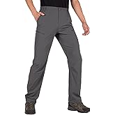 Shallowlulu Men's Cargo Hiking Pants Quick Dry Lightweight Water Resistant Breathable Work Pants for Men with Multi Pockets