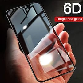 VALUEACTIVE Accessories For All Tempered Glass for Honor View 20 (Black) Edge to Edge Full Screen Coverage with easy installation kit