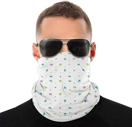 Nasculi Animal Crossing New Horizons Poptart Motif Anti Poussiere Coupe Vent Bandana Protection Variete Tete Echarpe Unisexe Amazon Fr Sports Et Loisirs