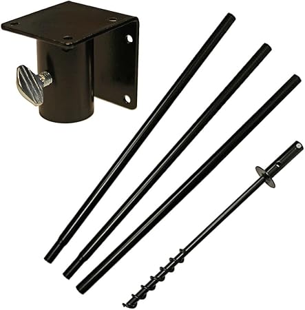 Amazon Com Erva 5 Piece Bird Feeder Or Bluebird House Pole Set