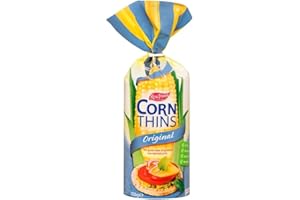 Real Foods Corn Thins - Original (150g) - Pack of 2