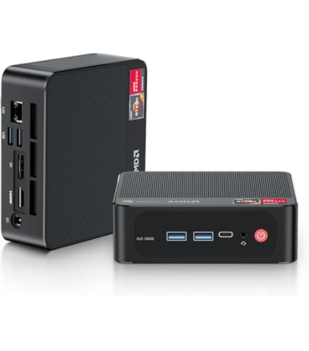 Beelink SER5 MAX　Ryzen 7 5800H ミニPC Amazon.com: Beelink SER5 MAX Mini PC, AMD Ryzen 7 6800U (8C