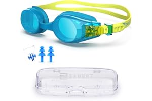 ZABERT KX Toddlers Baby Swim Goggles，Kids Swimming Goggles for Kids Age 0-5 Years Old