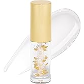 Winky Lux In The Stars Lip Oil - Silky Shine & Hydrating Non Sticky Lip Gloss, Infused with Golden Stars & Nourishing Jojoba Oil, with Soft Vanilla Scent